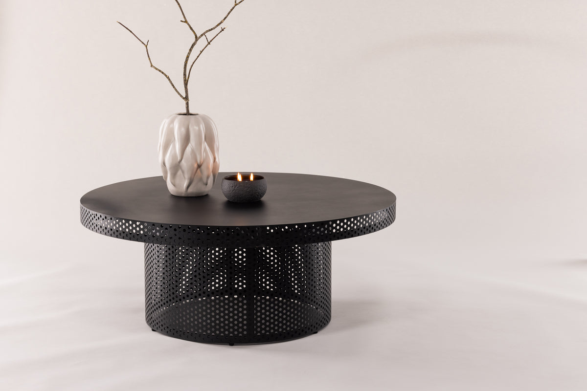 Venture Design West End x Josefin Lustig Soffbord ⌀100 Svart