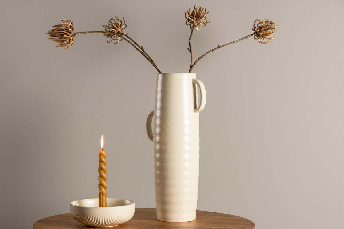 Venture Design Cent Vaser ⌀13 Beige
