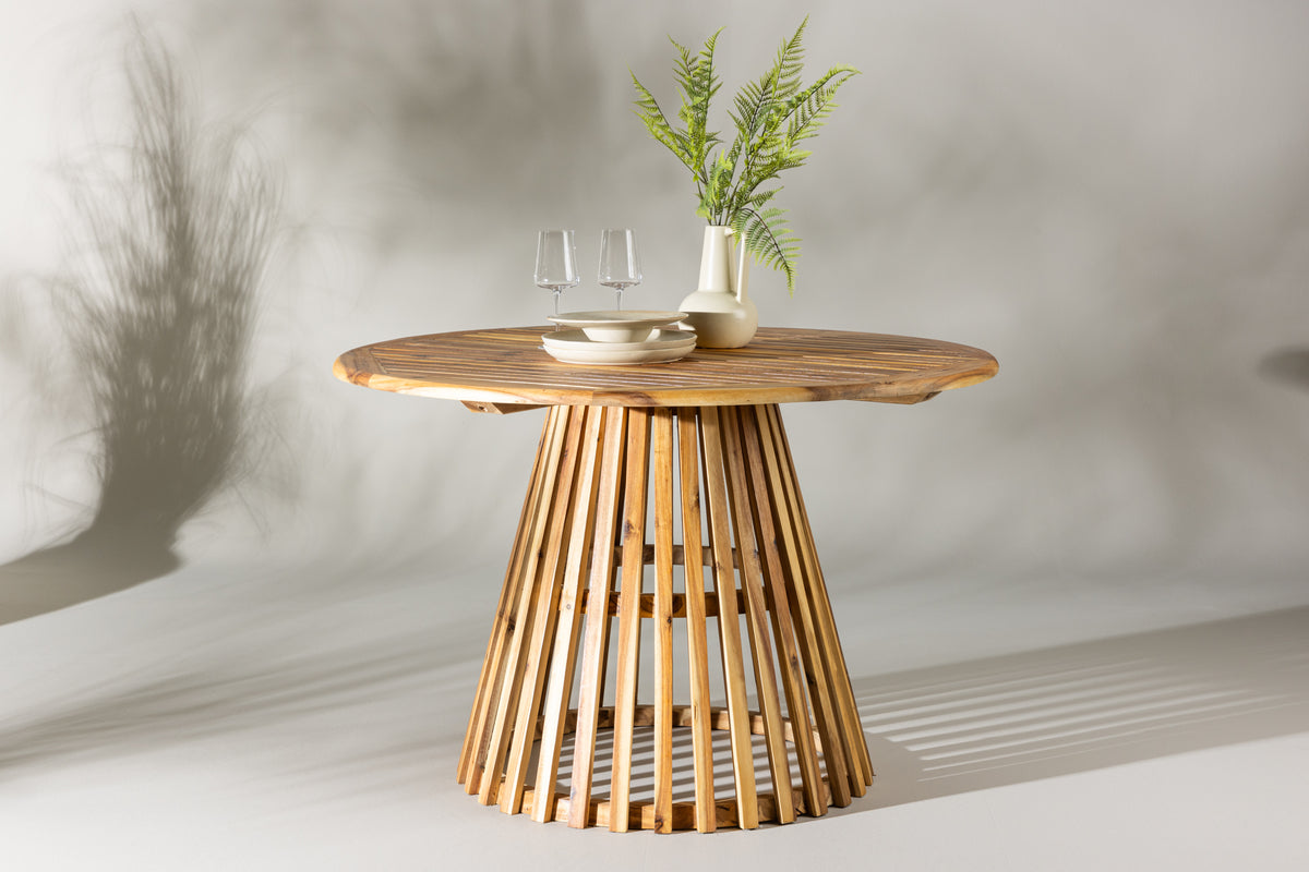 Venture Design Lumpur Runda Matbord ⌀120 Natur