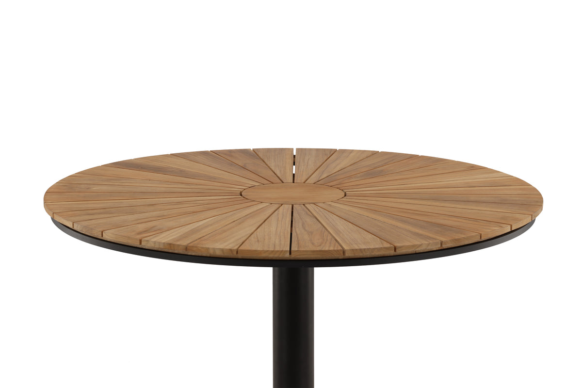 Venture Design Croft Runda Matbord ⌀120 Svart