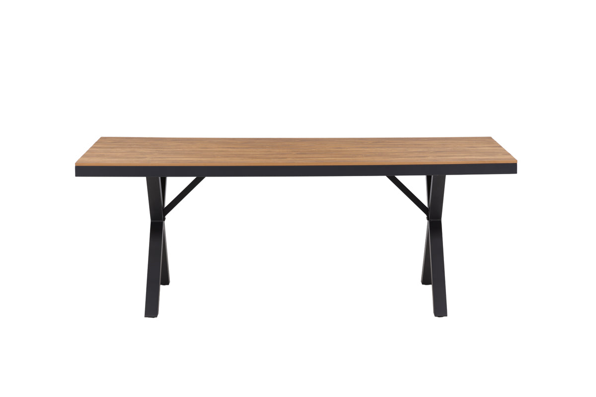 Venture Design Garcia Rektangulära Matbord 200 x 100 Svart