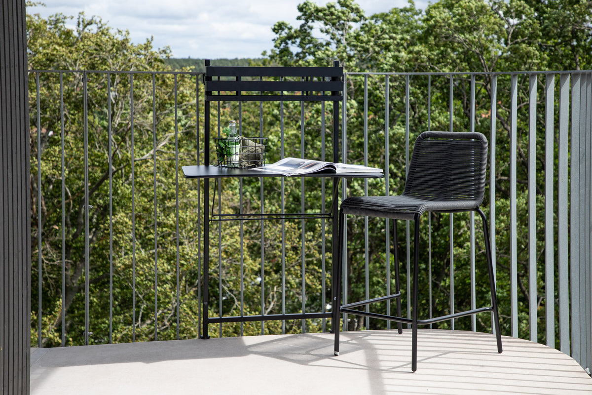 Venture Design Borneo Cafebord 77 x 57 Svart