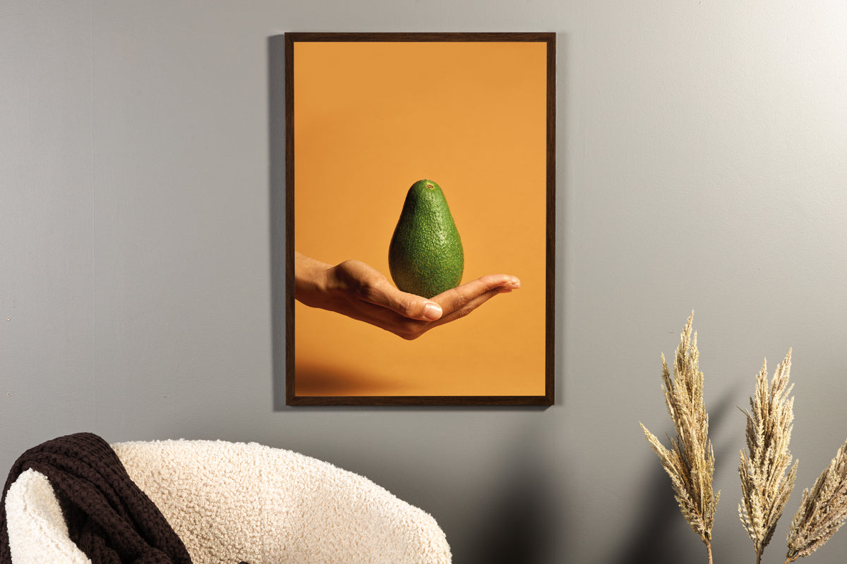 Venture Design Avocado Posters Orange