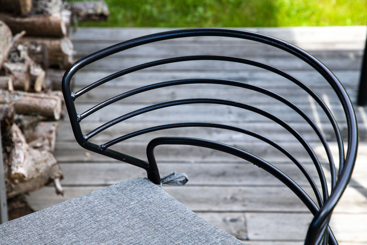 Venture Design Milano Barstolar 4-pack Svart