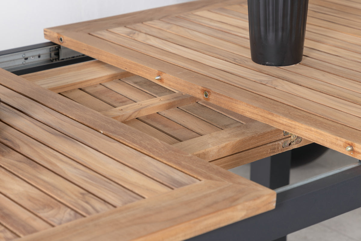 Venture Design Panama Rektangulära Matbord 152 x 90 Svart