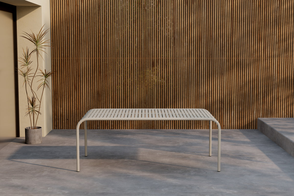 Venture Design Borneo Rektangulära Matbord 200 x 100 Beige