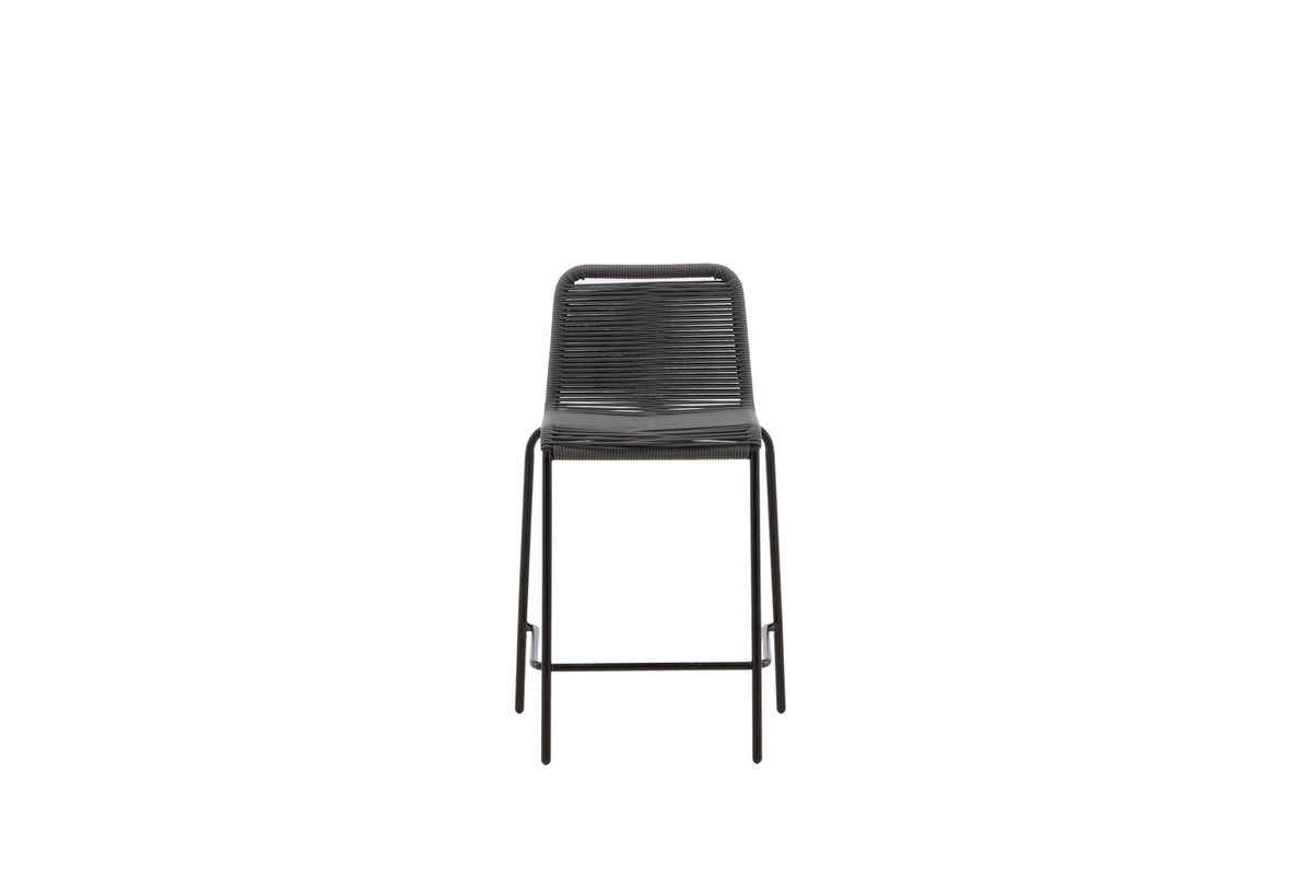 Venture Design Lindos Barstolar 2-pack Mörkgrå