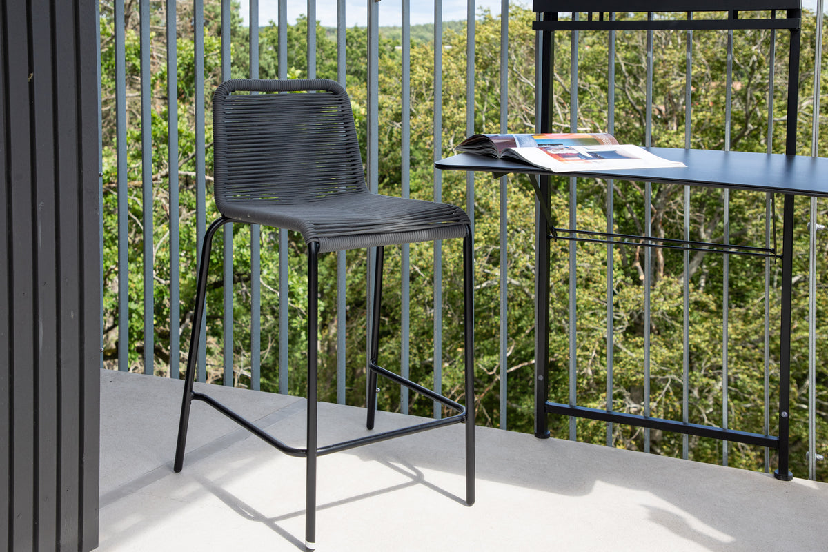 Venture Design Lindos Barstolar 2-pack Mörkgrå