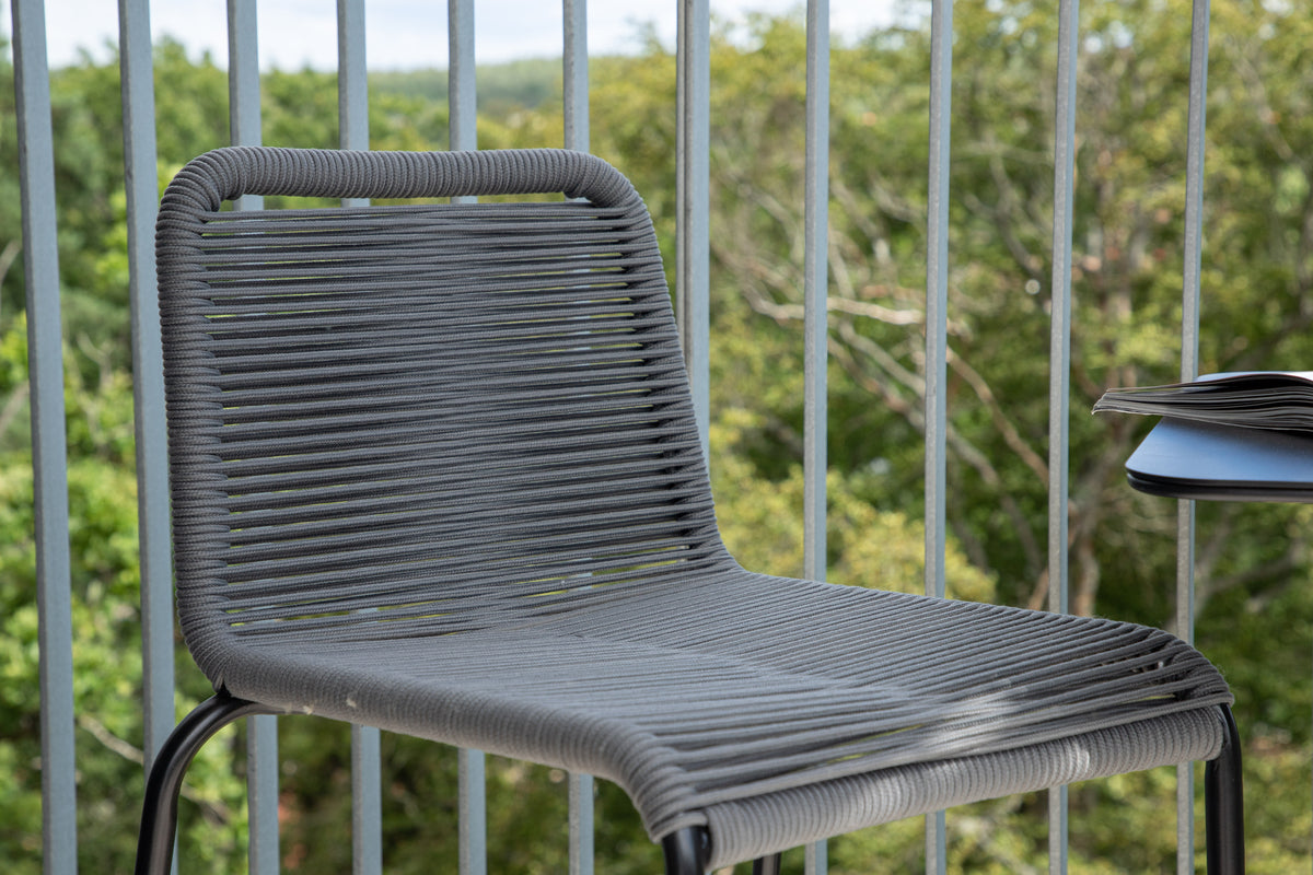 Venture Design Lindos Barstolar 2-pack Mörkgrå