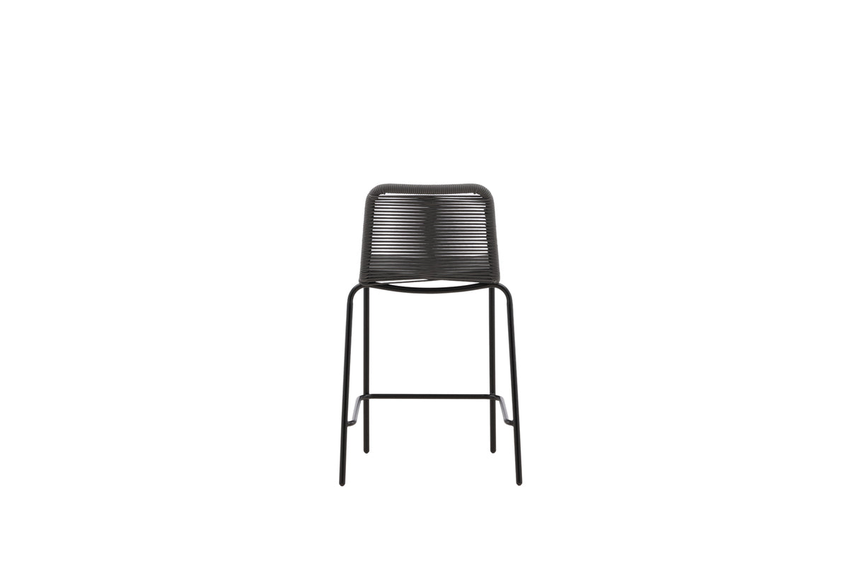Venture Design Lindos Barstolar 2-pack Mörkgrå