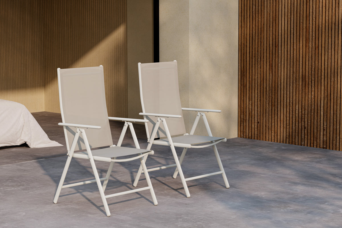 Venture Design Break Matstolar 2-pack Beige