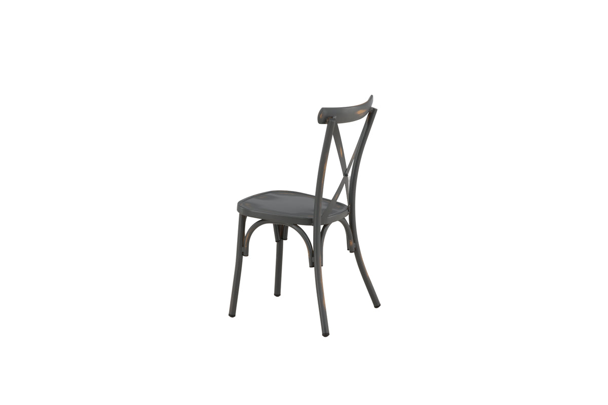 Venture Design Tablas Matstolar 2-pack Mörkgrå