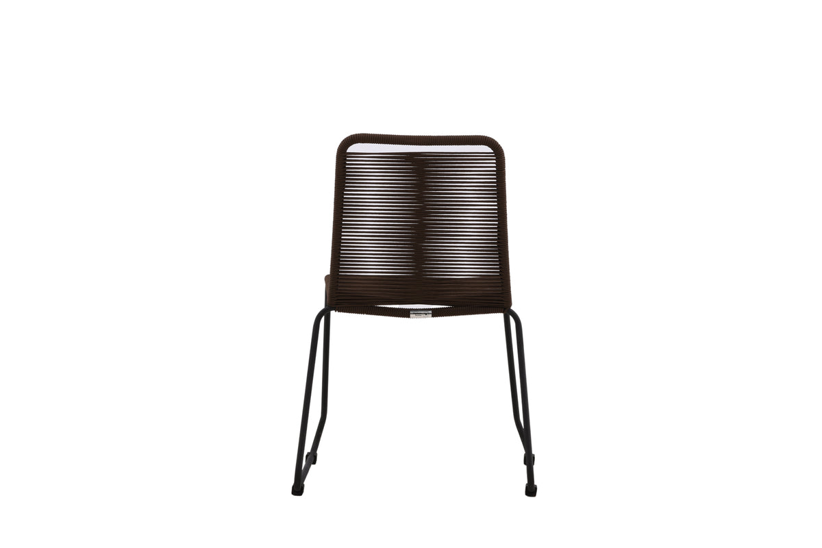 Venture Design Lindos Matstolar 2-pack Brun/Svart