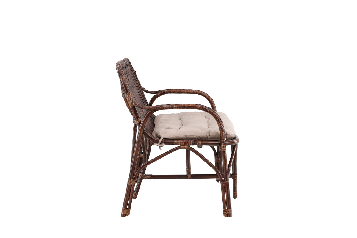Venture Design Nella 2-sits soffor Mörk valnöt