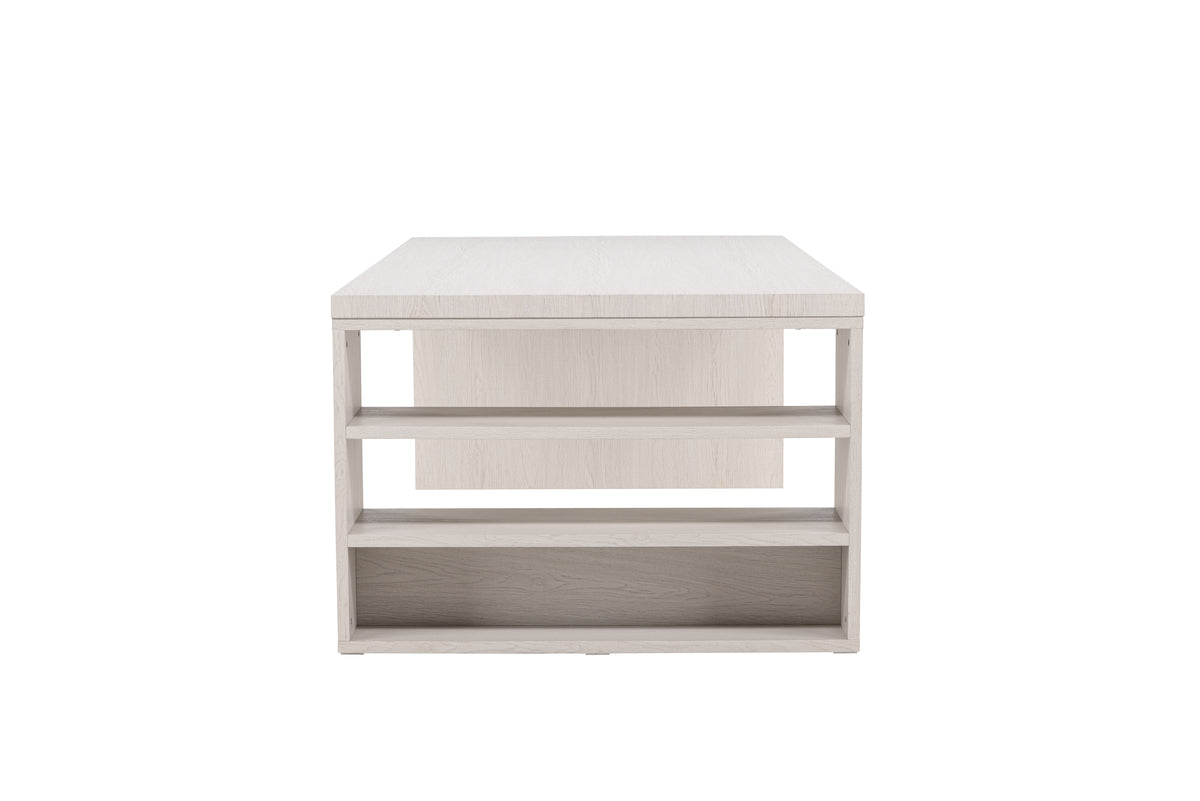 Venture Design Mika Rektangulära Matbord 230 x 110 Vitputsad