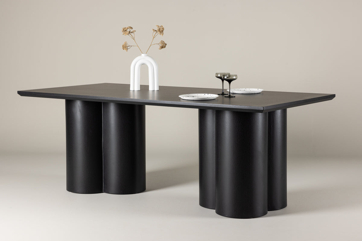 Venture Design Olivia Rektangulära Matbord 210 x 100 Svart