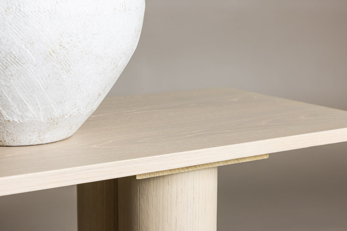 Venture Design Olivia Bänkar 40 x 45 x 180 Vitputsad