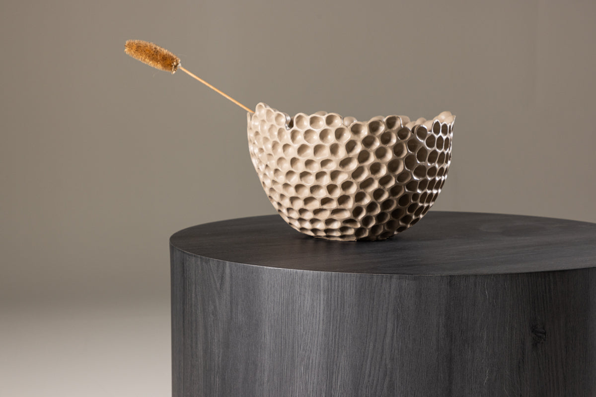 Venture Design York Soffbord ⌀80 Svart