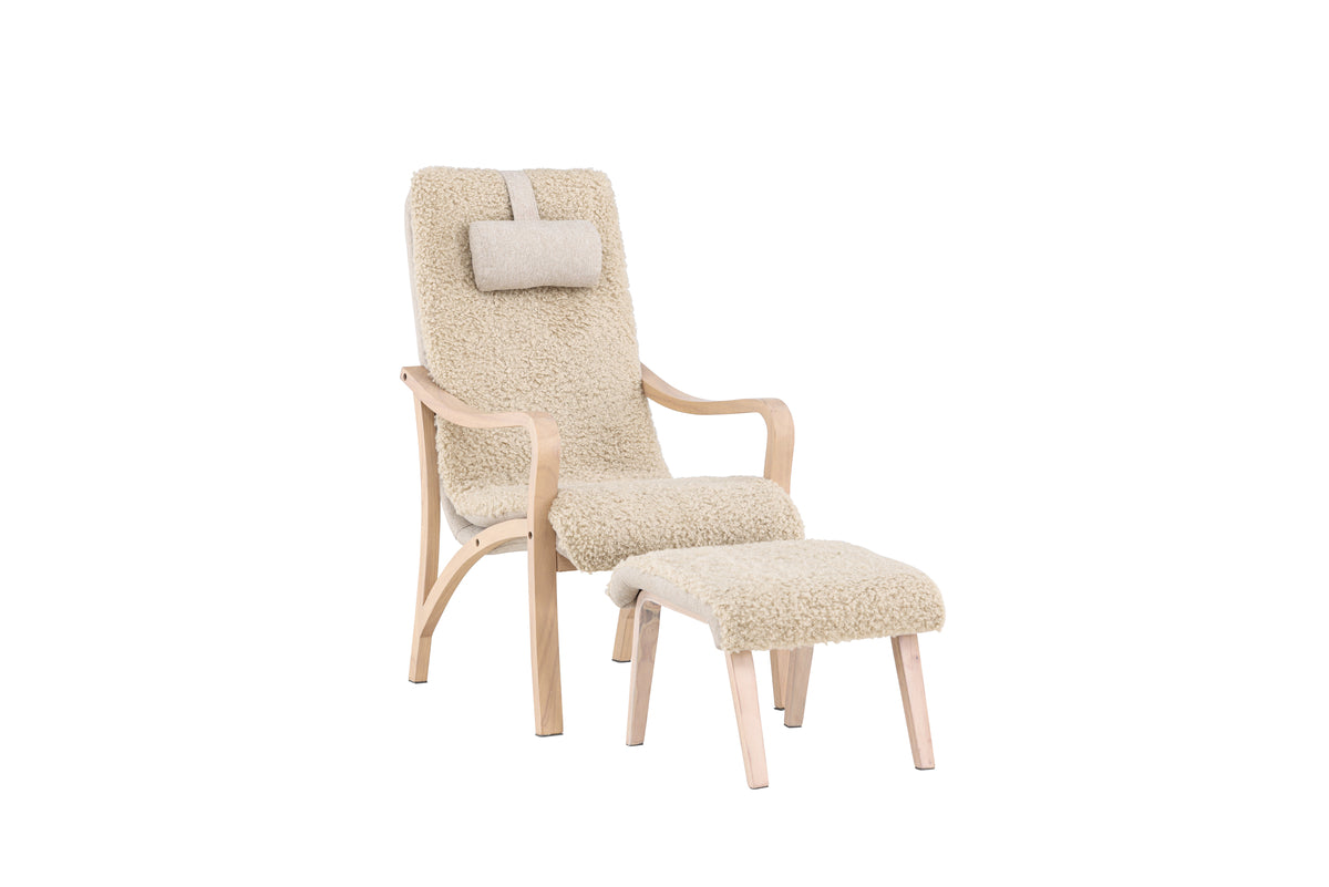 Venture Design Fårö Loungefåtöljer Brun