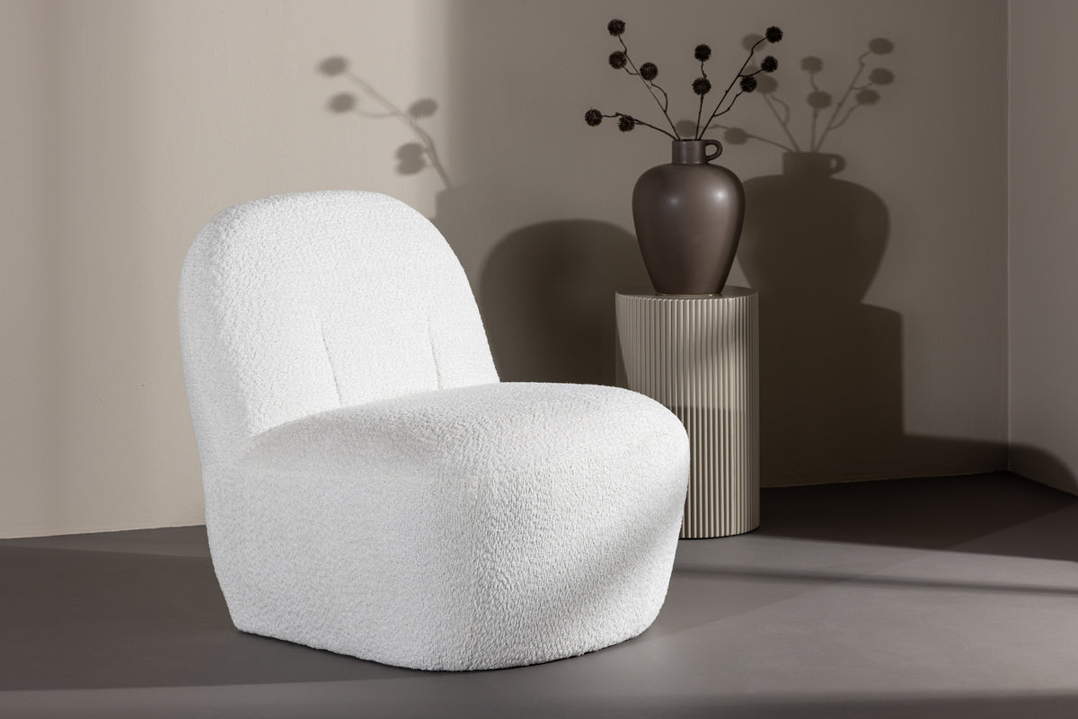 Venture Design Mahla Loungefåtöljer Vit