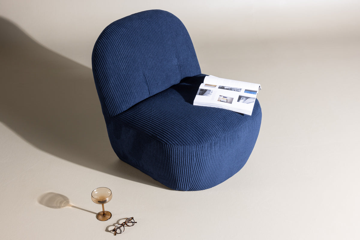 Venture Design Mahla Loungefåtöljer Marin