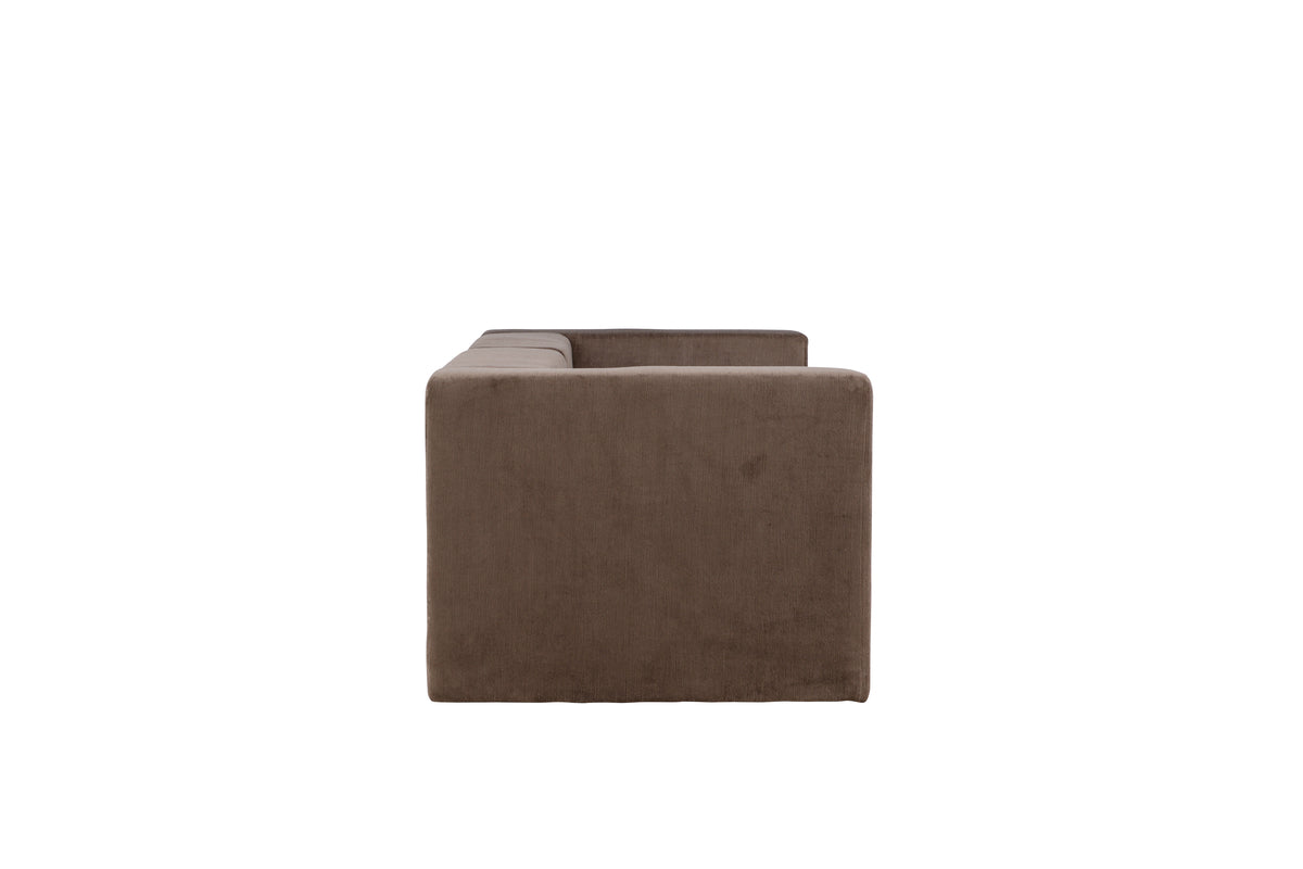 Venture Design Lumi 3-sits soffor Brun