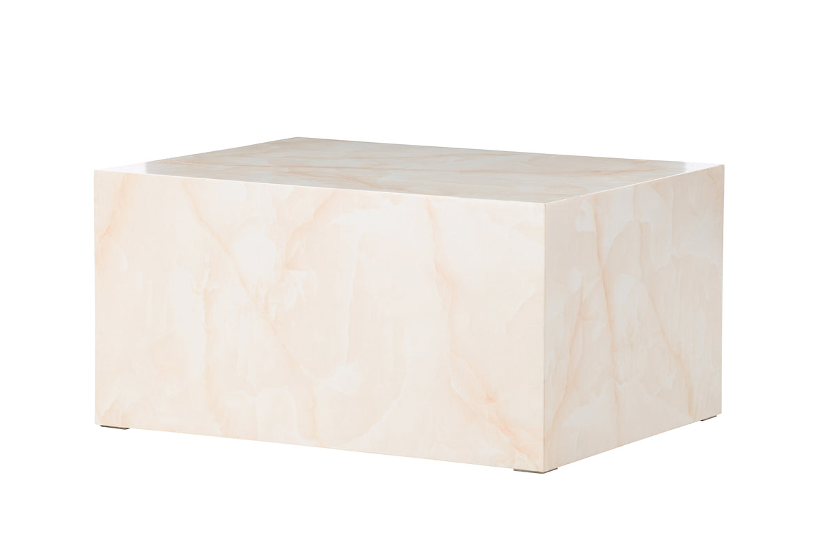 Venture Design York Soffbord 80 x 60 Ljusgul