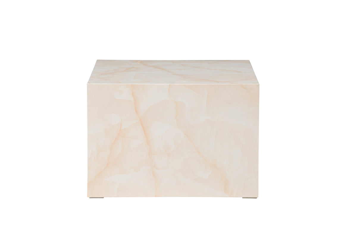 Venture Design York Soffbord 80 x 60 Ljusgul