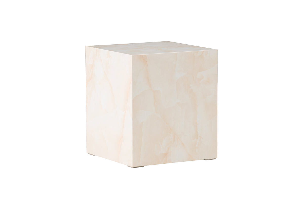 Venture Design York Soffbord 40 x 40 Ljusgul