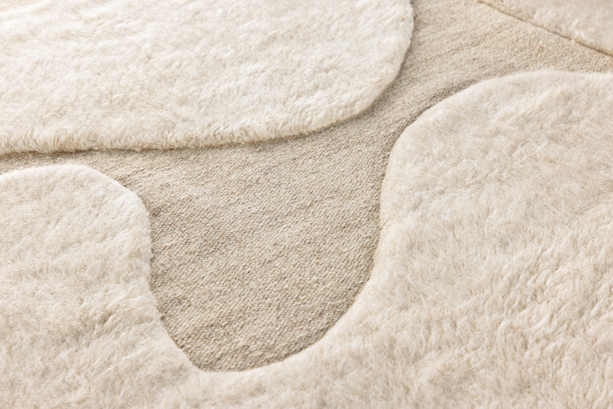 Venture Design Boone Rektangulära Mattor 290 × 200 Beige
