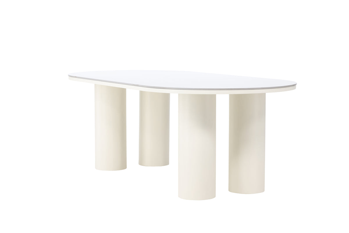 Venture Design Havstenssund Rektangulära Matbord 220 x 110 Vit