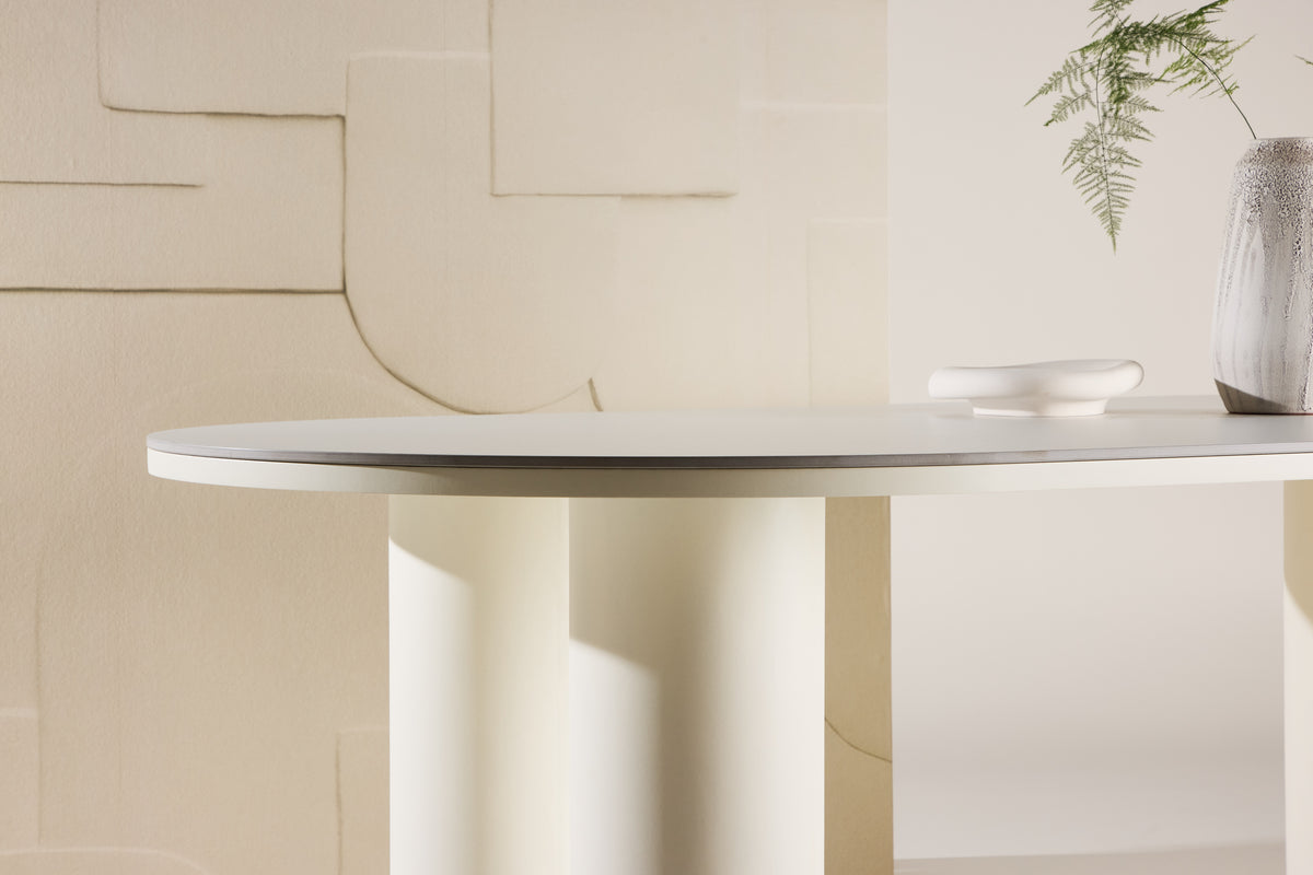 Venture Design Havstenssund Rektangulära Matbord 220 x 110 Vit