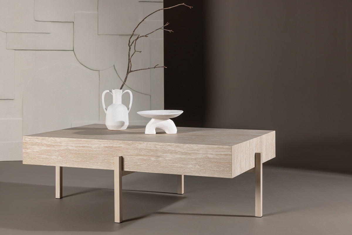 Venture Design Vadholmen Soffbord 126 x 82 Vitputsad