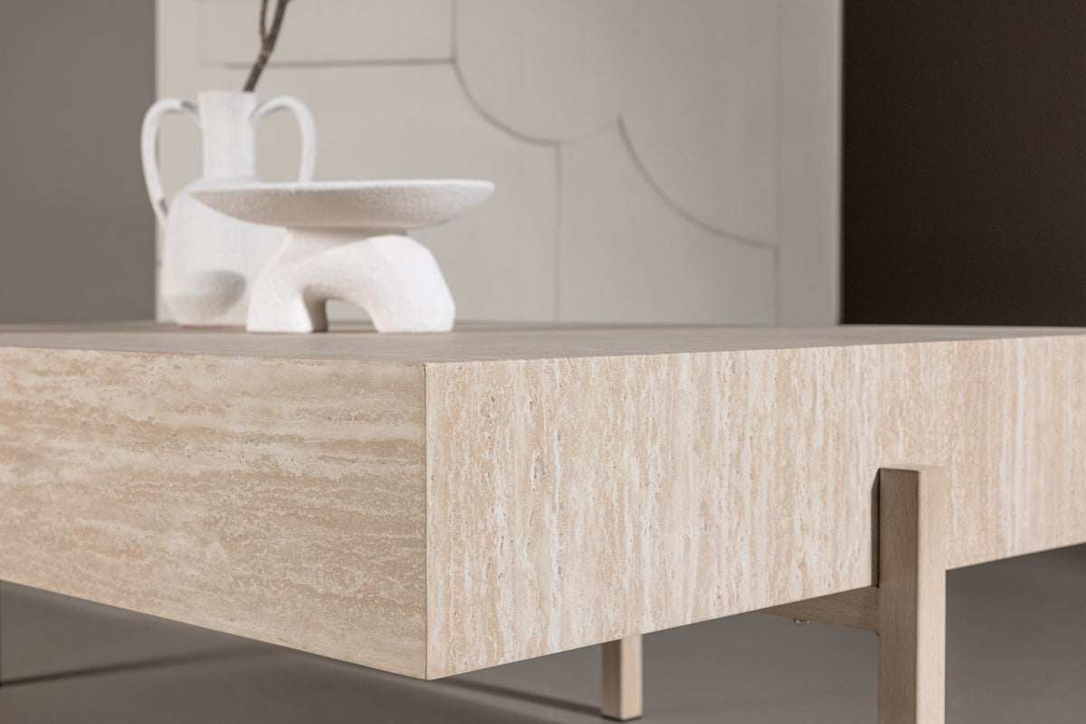 Venture Design Vadholmen Soffbord 126 x 82 Vitputsad