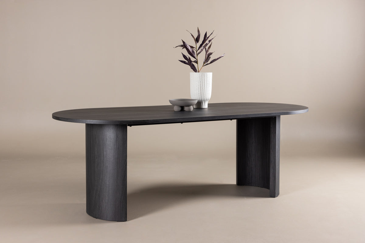 Venture Design Grundsund Rektangulära Matbord 220 x 100 Svart