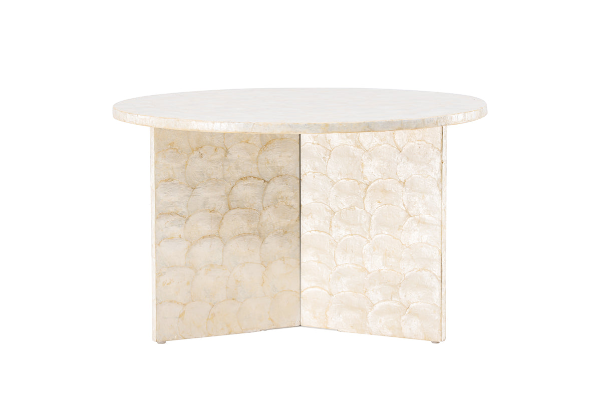 Venture Design Smögen Soffbord ⌀70 Beige