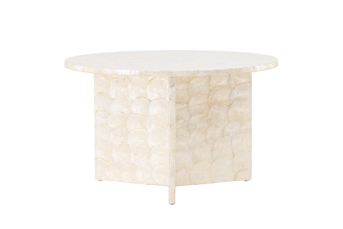 Venture Design Smögen Soffbord ⌀70 Beige