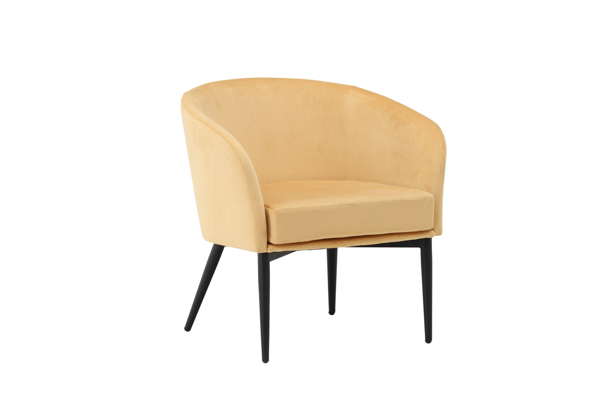 Venture Design Fluffy Fåtöljer Gul