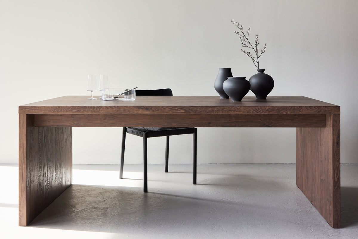 Venture Design Evone Rektangulära Matbord 200 x 100 Mocka