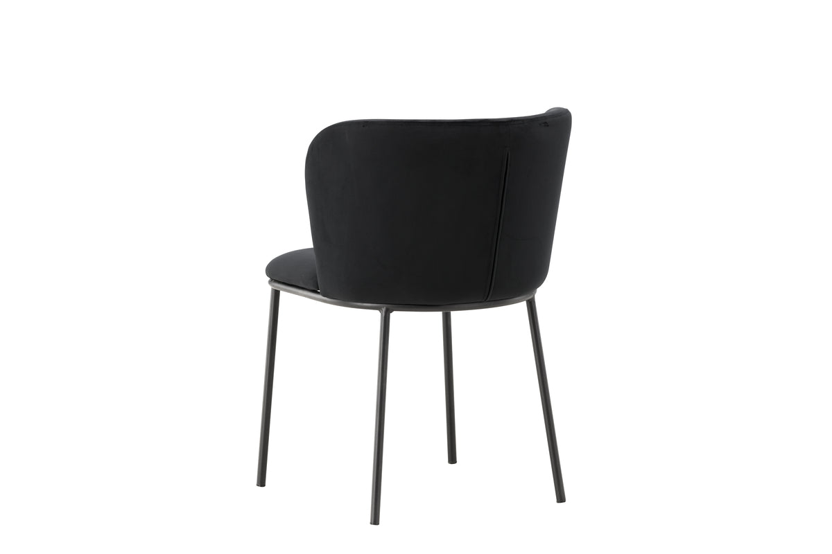 Venture Design Edina Matstolar 2-pack Svart