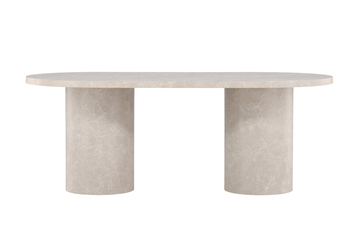 Venture Design Narvik Rektangulära Matbord 200 x 100 Beige