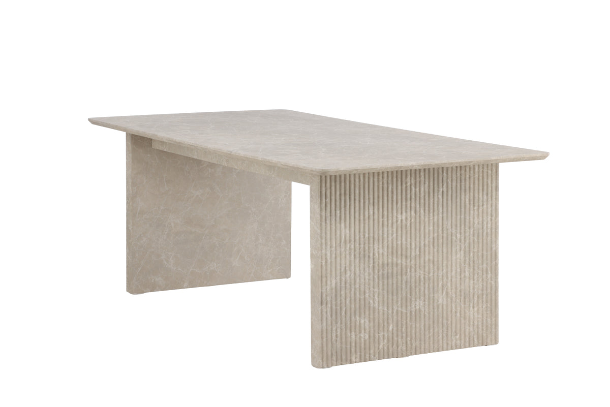 Venture Design Vail Rektangulära Matbord 200 x 100 Beige