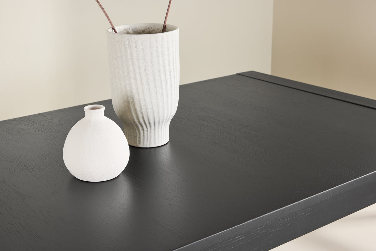 Venture Design Slider Rektangulära Matbord 170 x 95 Svart