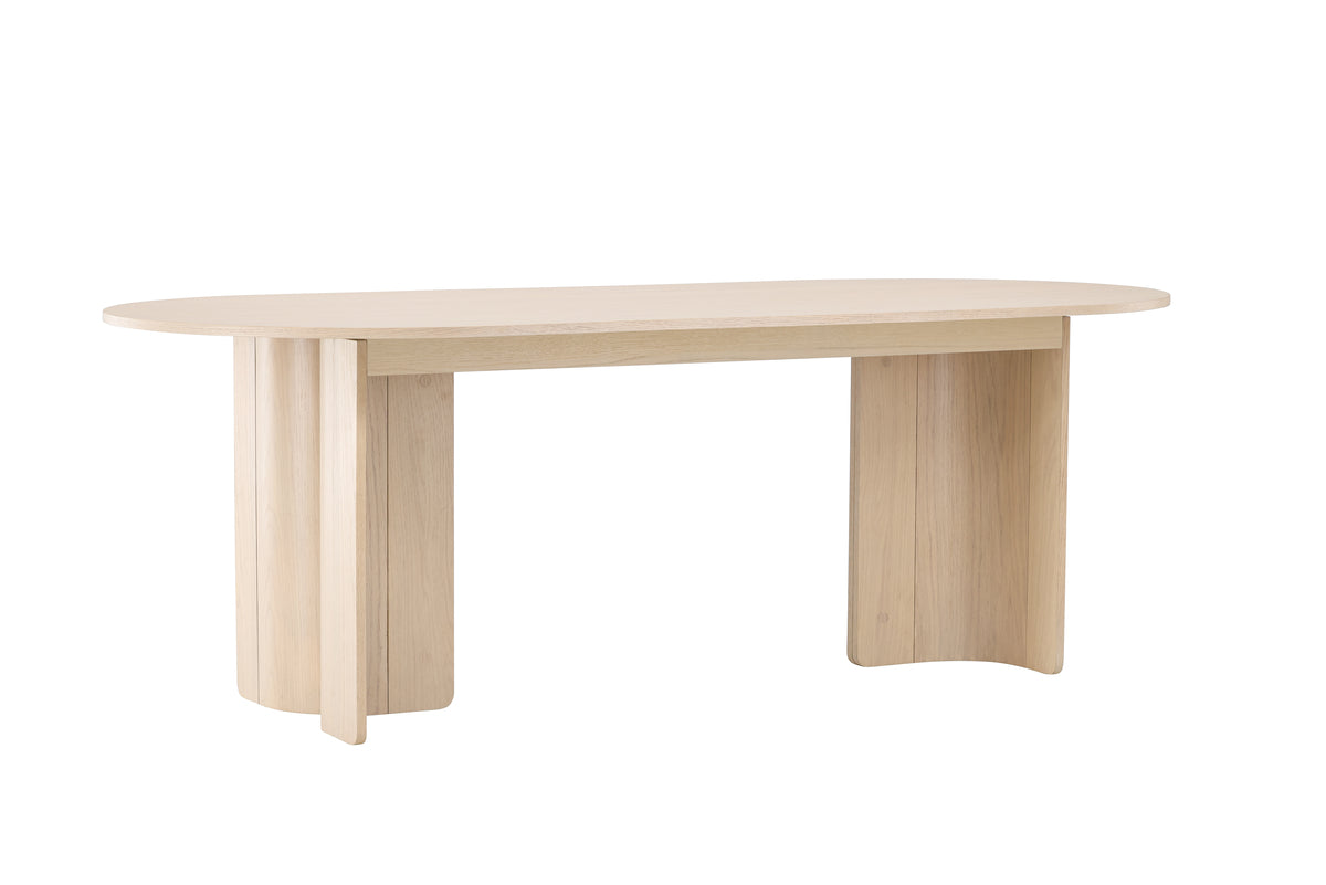 Venture Design Tyresö Ovala Matbord 220 x 100 Vitputsad