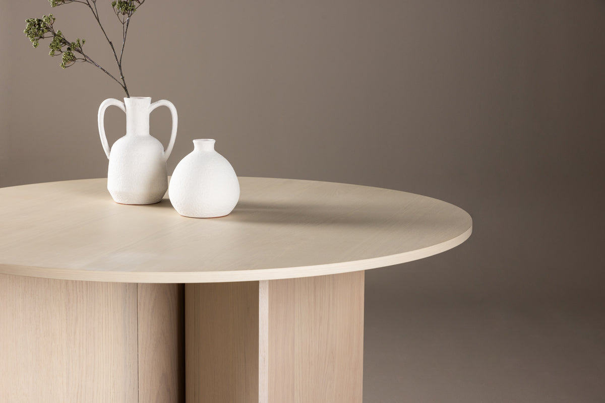 Venture Design Tyresö Runda Matbord ⌀120 Vitputsad