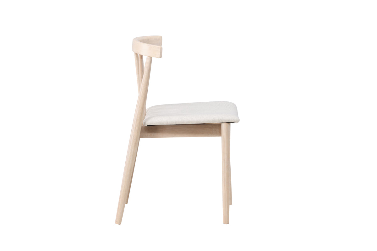Venture Design Flora Matstolar 2-pack Vitputsad