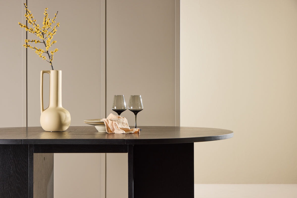 Venture Design Strada Rektangulära Matbord ⌀120 Svart