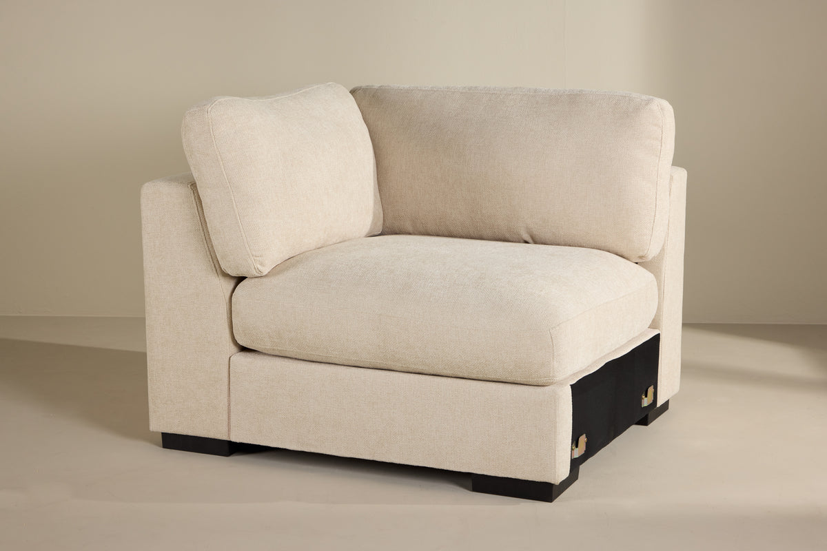 Venture Design Salerno Hörnsoffor Beige