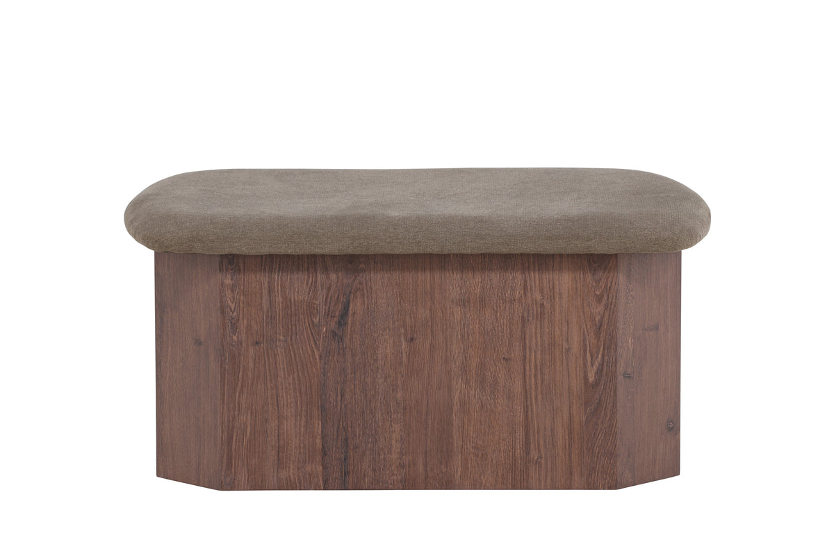 Venture Design Todd Ottoman 59 x 42 x 88 Brun
