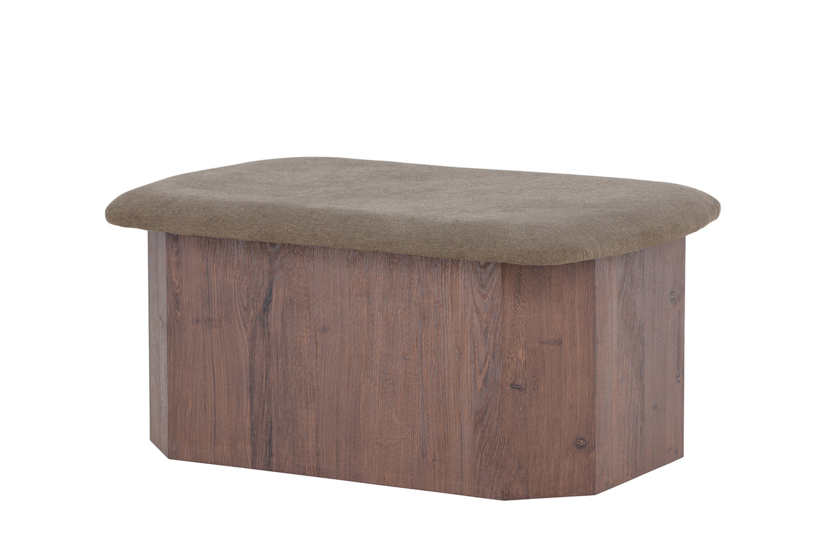 Venture Design Todd Ottoman 59 x 42 x 88 Brun